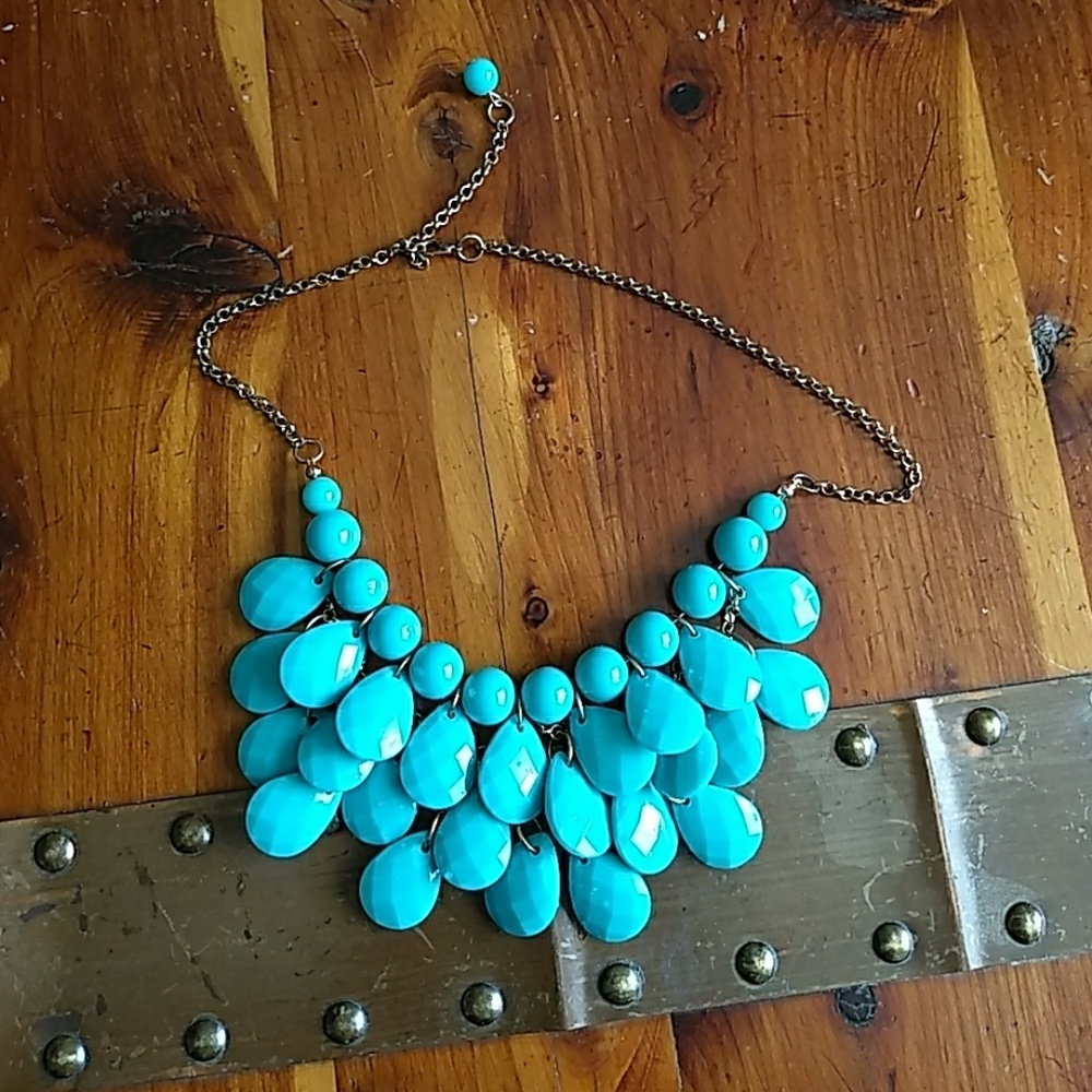 Turquoise Statement Necklace